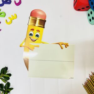 بطاقة القلم الكبيرة